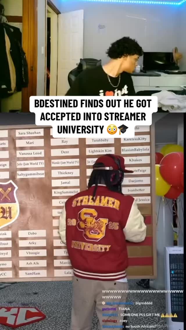 The moment he got accepted