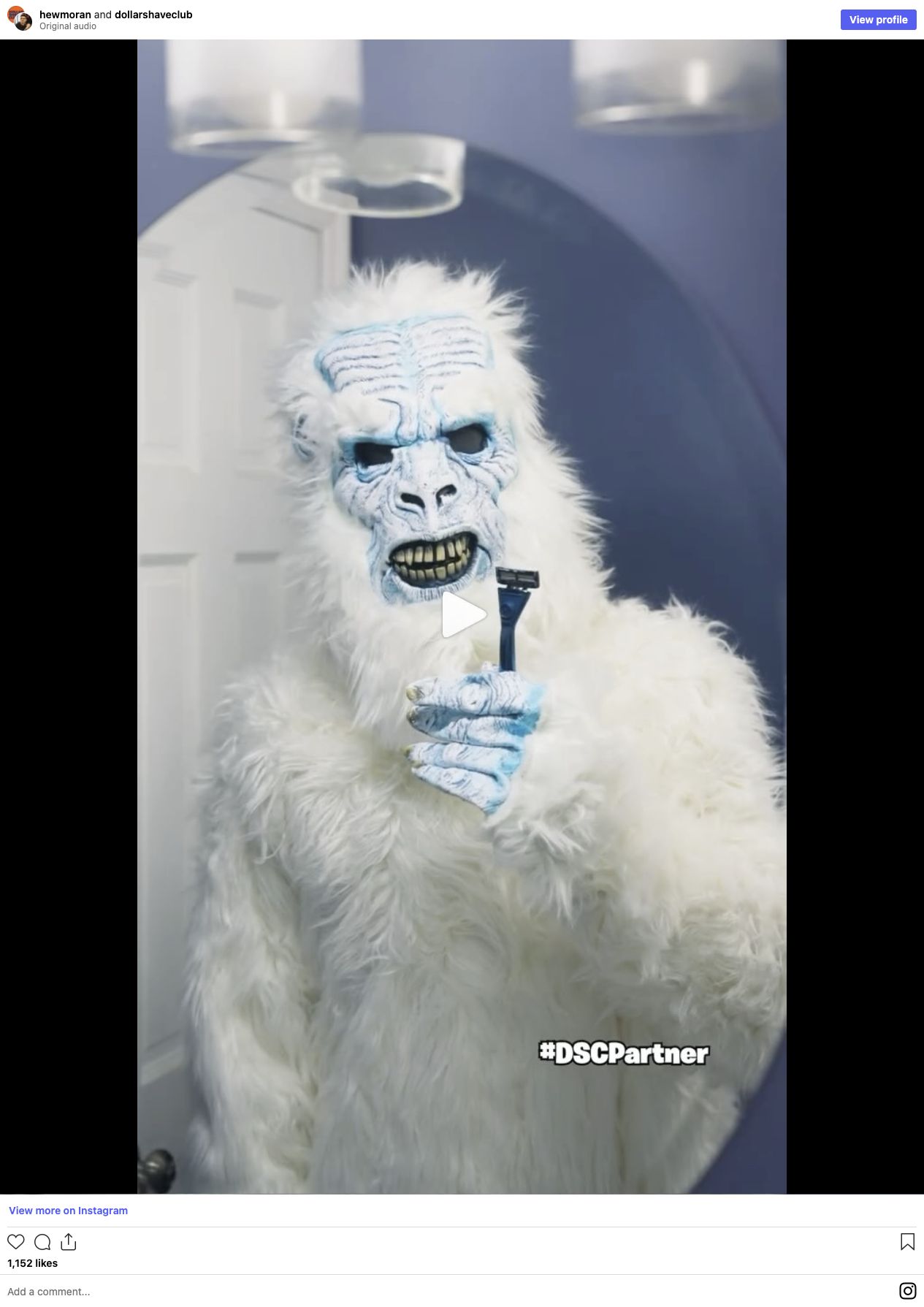 Dollar Shave Club × Hew Moran